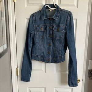 CAbi Dark Blue Jean Jacket